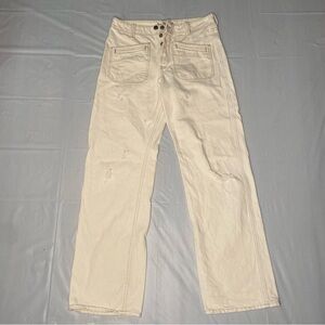 Free People Adjustable Jeans